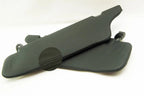 Sunvisors Covers for Ford Mustang (1994–2004) Black Leather Synthetic