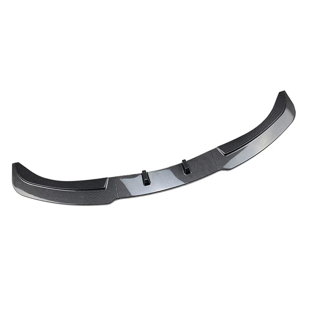 Carbon Black Front Bumper Lip Spoiler for BMW 3 Series E90 E91 (2005-2008)