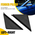 Set of 2 Fender Pillar Trim Mirror Corner Molding for Hyundai Elantra (2017–2020)