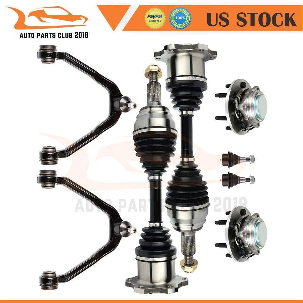 Set of 2 Front Control Arm CV Axle Shafts for Chevrolet Silverado 1500 (2007)