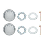 Set of 2 Trailer Hub Kits for BT8 Spindle (5 on 4.5)