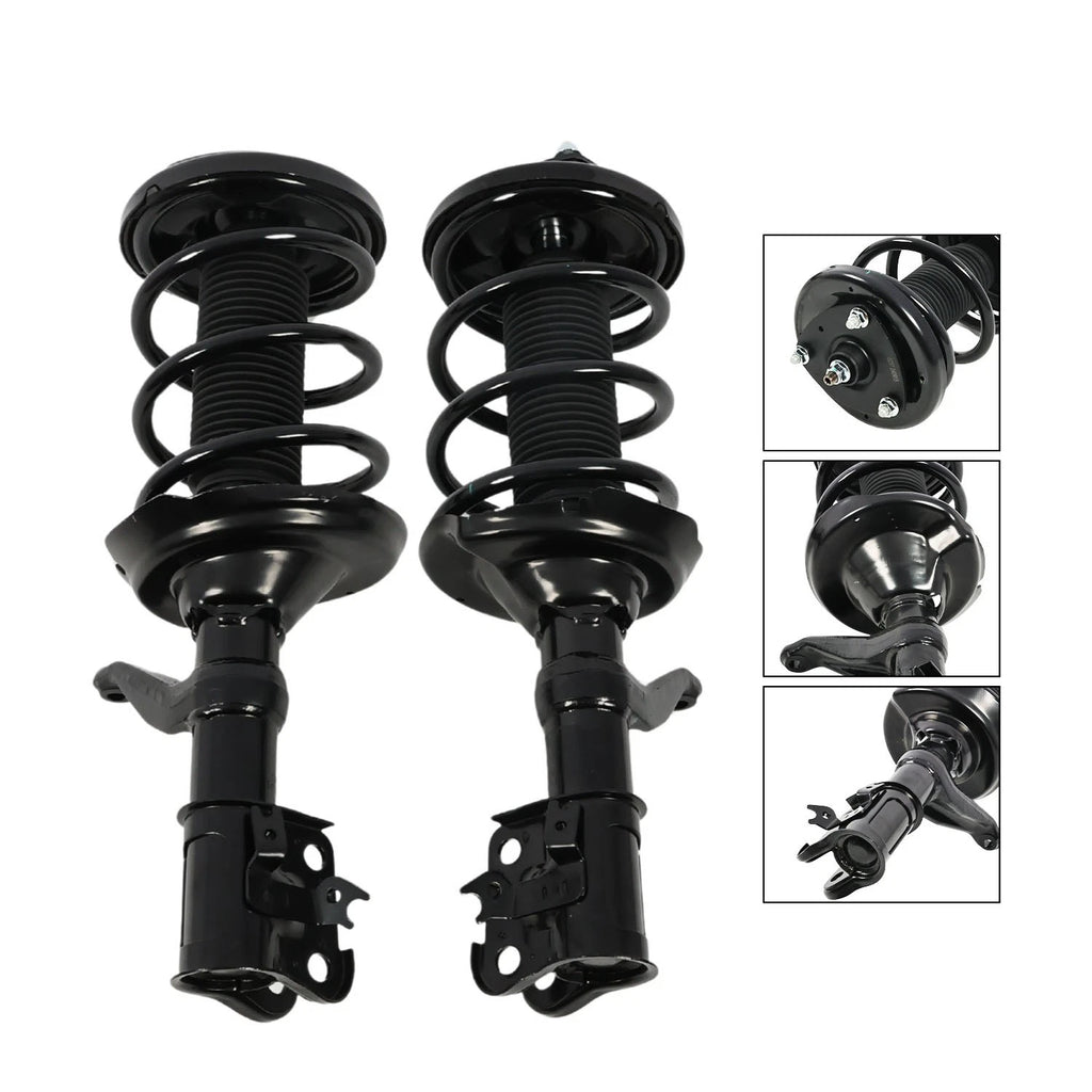 Pair Front Struts Coil Springs Absorbers for Honda CR-V (2002–2006)