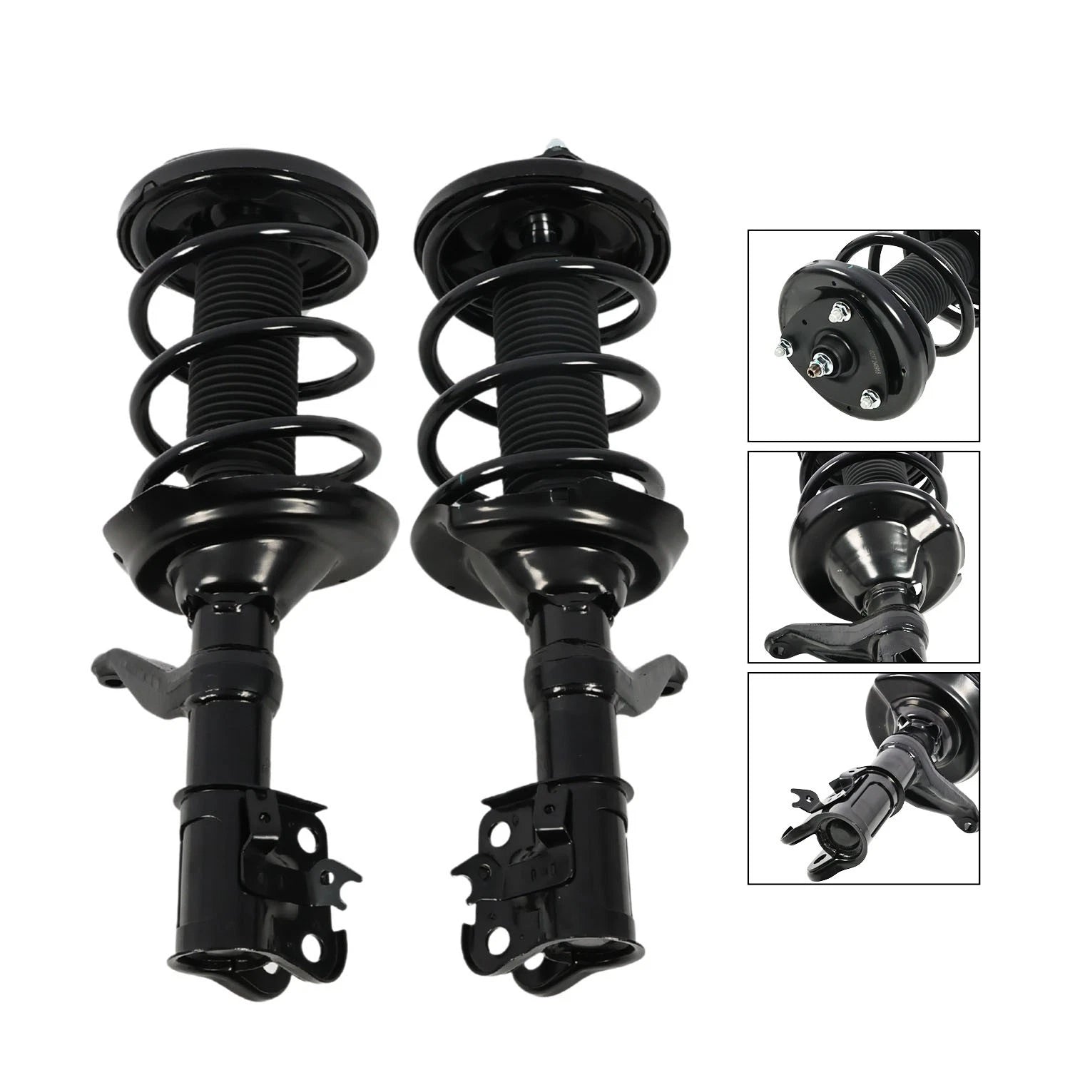 Pair Front Struts Coil Springs Absorbers for Honda CR-V (2002–2006)