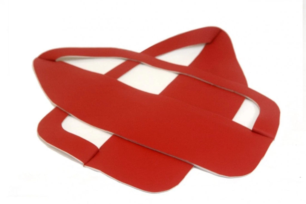 Leather Door Panel Insert Cards for Ford Mustang (2005–2009) Red