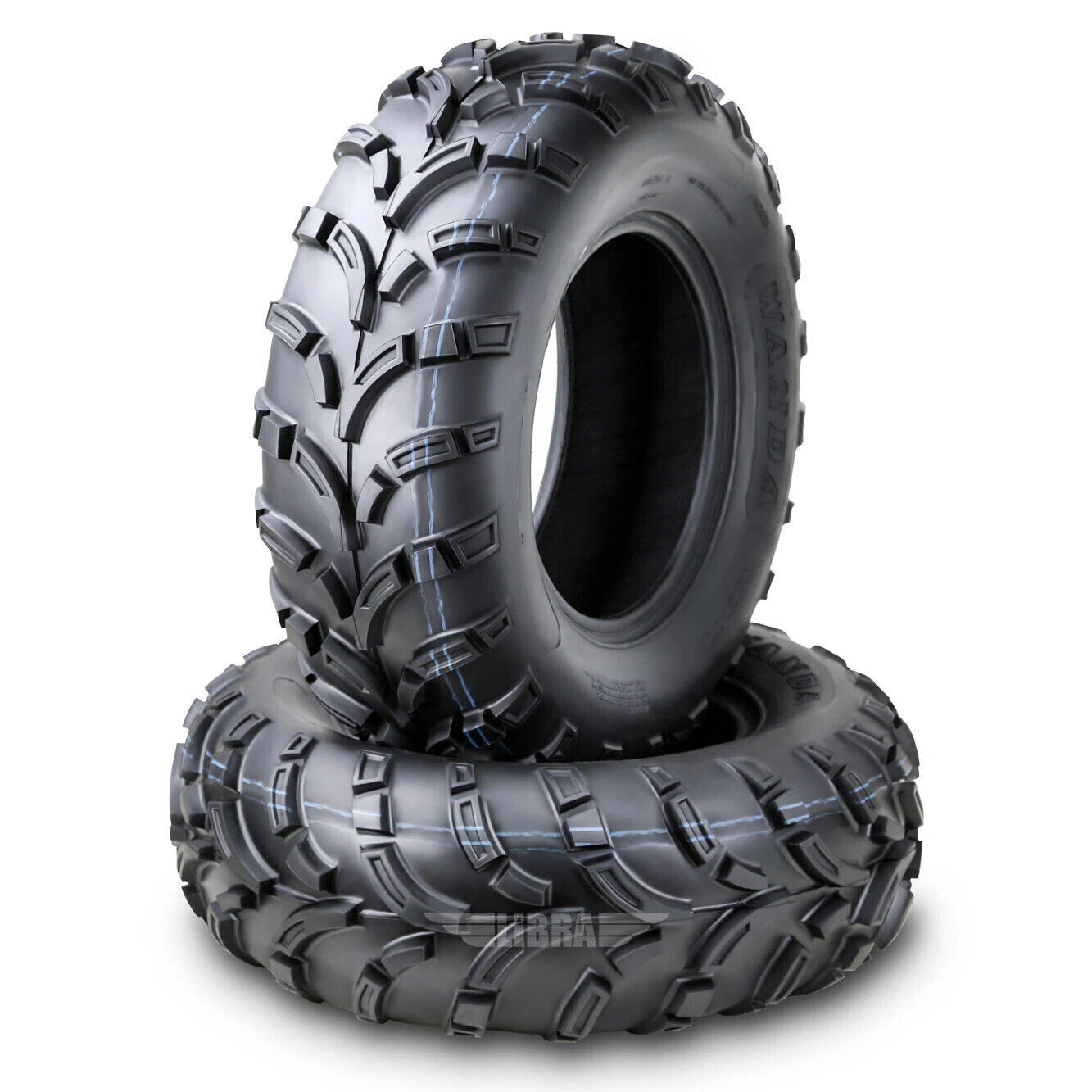 2 Front ATV Tires 24x8-12 for Polaris Magnum Xpedition 325 (2000-2002)
