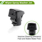 Windshield Washer Nozzle Set of 2 with Y Hose Connector for Ford Edge (2007–2011)