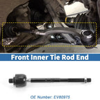 2 x Front Inner Tie Rod End Links for Mercedes-Benz S600 (2001-2006)