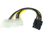 8Pin to 2x4Pin GPU Power Supply Cord for Graphics Card Power