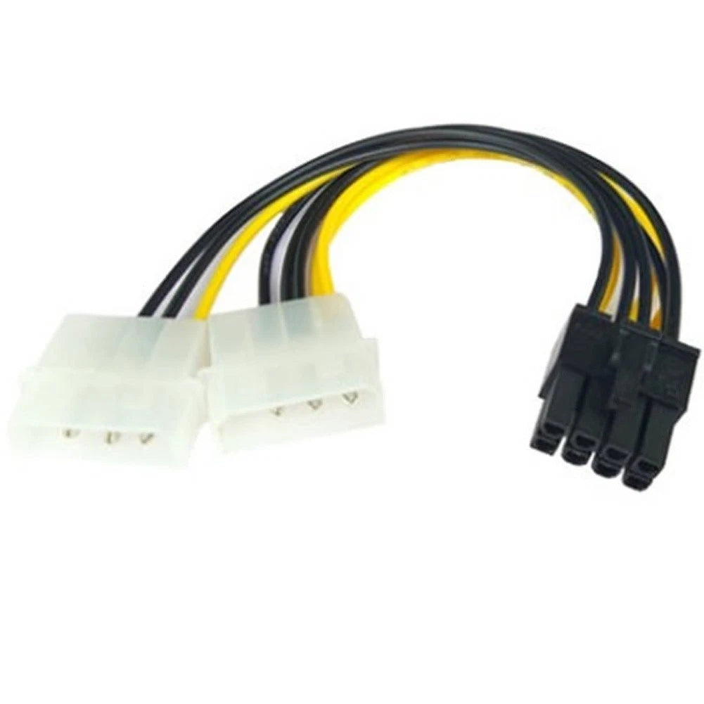 8Pin to 2x4Pin GPU Power Supply Cord for Graphics Card Power