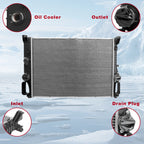 Radiator for Mercedes E55 AMG E63 AMG CLS55 AMG CLK63 AMG (2003–2009)