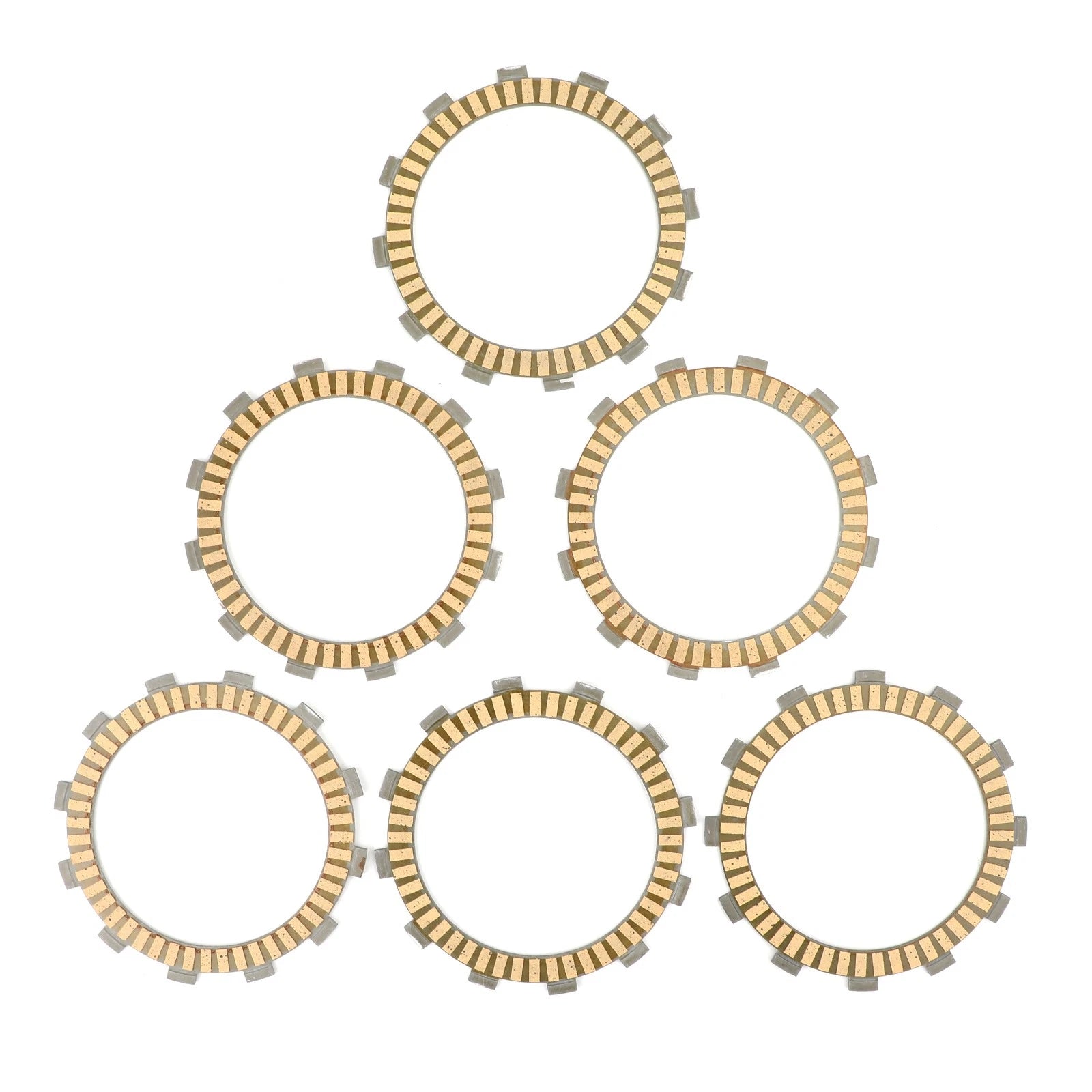 Clutch Friction Plate Kit for Yamaha TX650 XS650 XS650SE XS1 (1968–1980) 256-16331-00