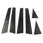 Set of 6 B Pillar Post Cover Trim for Audi Q5 (2012–2017)