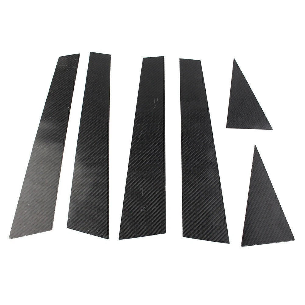 Set of 6 B Pillar Post Cover Trim for Audi Q5 (2012–2017)