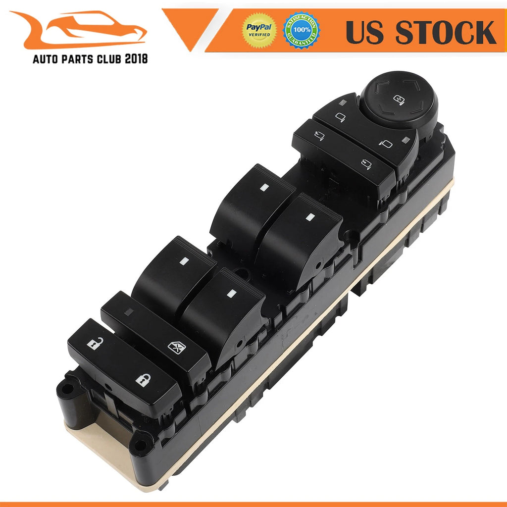Window Switch for Cadillac Escalade GMC Yukon XL1500 2500 (2007–2008)