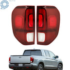 Set of 2 Rear Tail Lights for Honda Ridgeline (2017-2023) Halogen