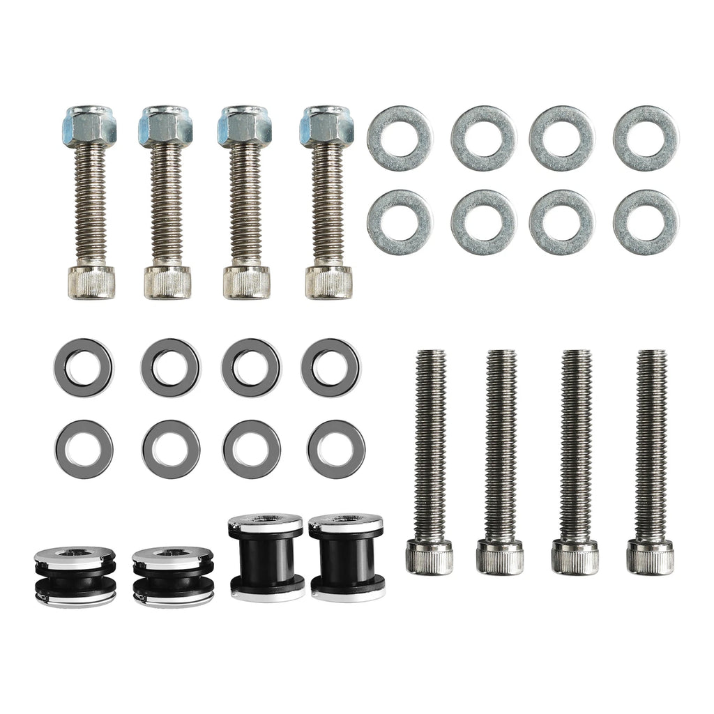 Sissy Bar Docking Hardware Kit for Harley Softail Deluxe FLSTN (2008–2017)