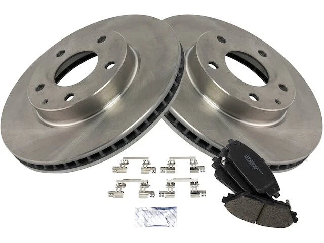 Front Brake Pad and Rotor Kit for Mazda 3 (2014–2018) JF712YM