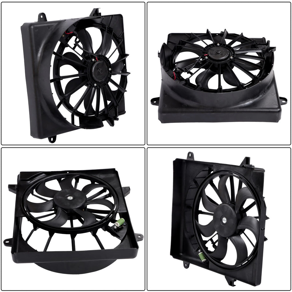Radiator Cooling Fan Assembly with Shroud for Dodge Nitro (2007-2011)