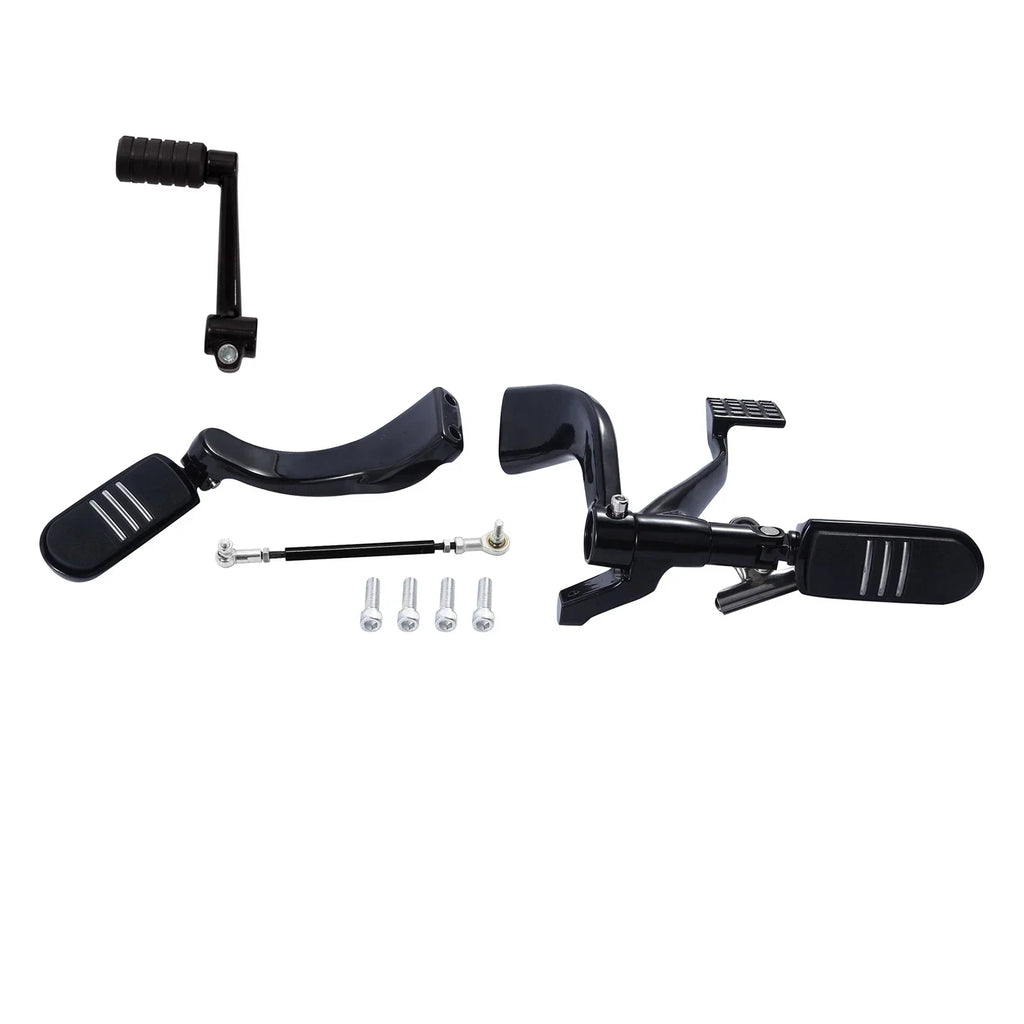 Mid Control Shifter Lever Foot Pegs Kit for Harley Sportster XL (2004 - 2013)