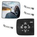 Heated Towing Mirror Glass Upper Left for Ram 2500 (2014–2019)