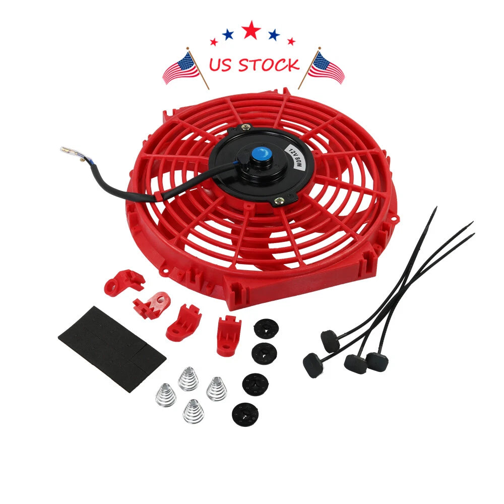 10 Inch Electric Radiator Fan for Universal Fit (12V)