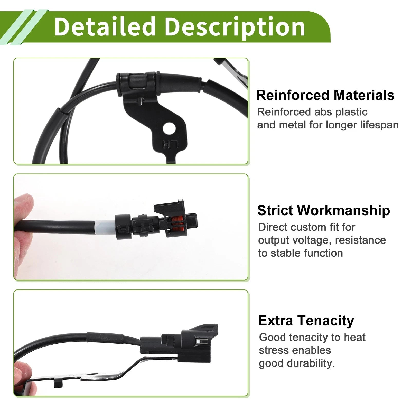 ABS Wheel Speed Sensor for Kia Sorento (2011–2016) No. 91920C5000/58950C0200