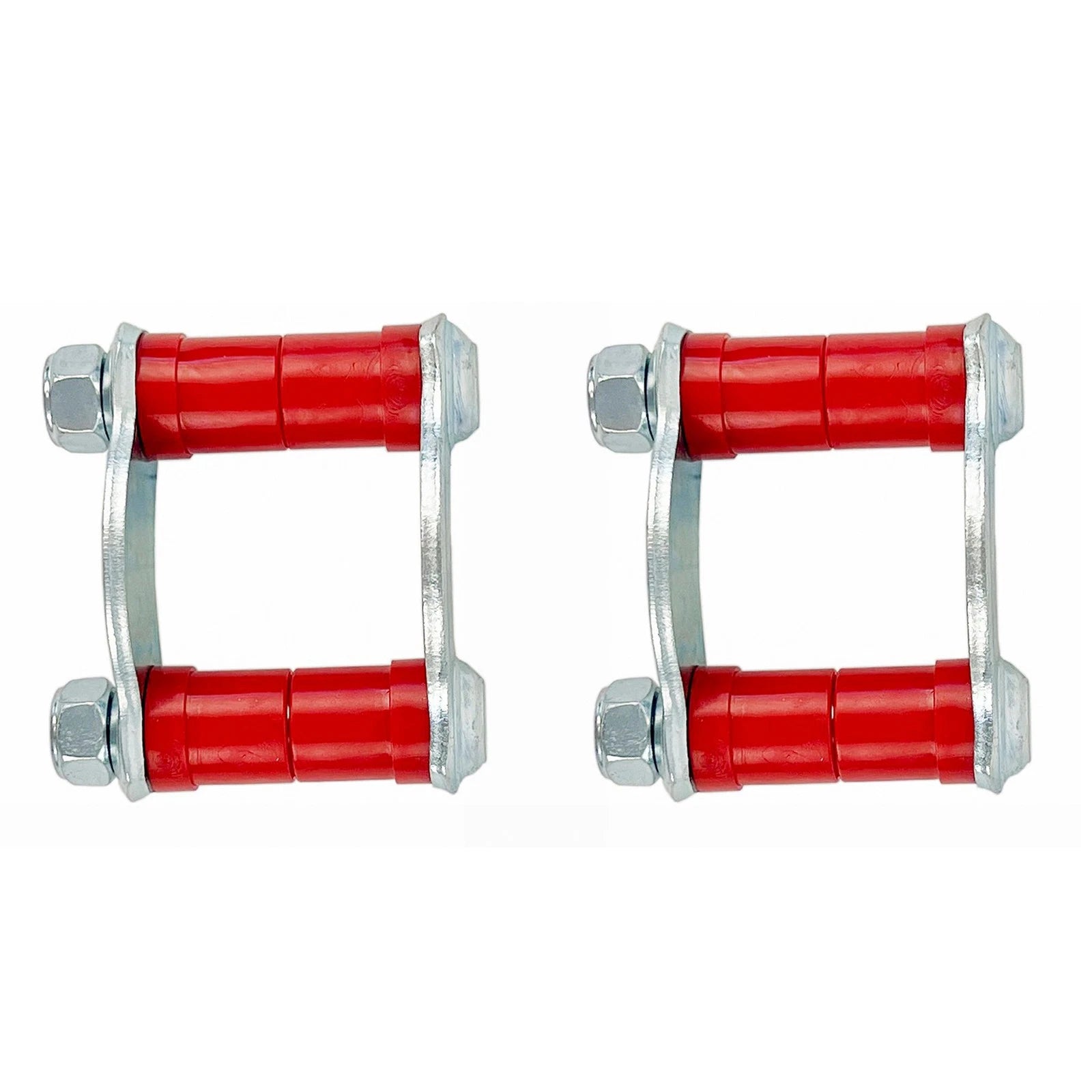 2X Rear Leaf Spring Polyurethane Shackle for Chevrolet Bel Air 150 210 (1955)