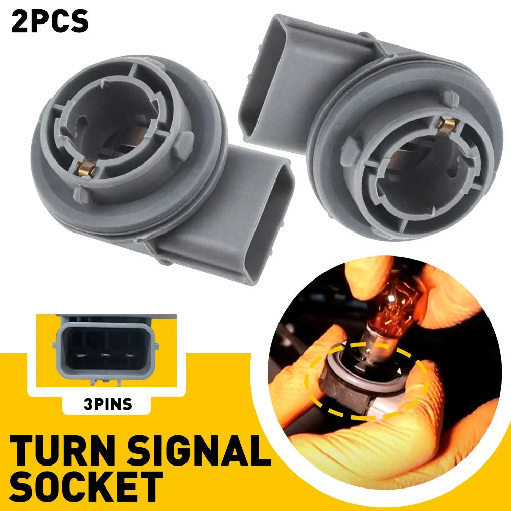 Turn Signal Socket Connector Pair for Kia Forte (2019–2021)