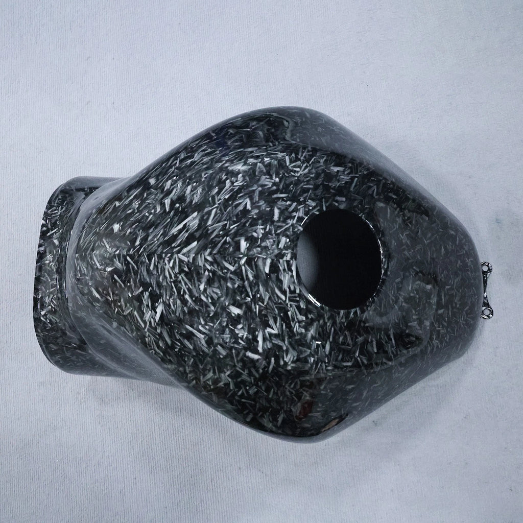 Forged Carbon Fiber Fuel Gas Tank Cover for Suzuki Hayabusa GSX1300R (2008–2020)
