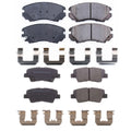PowerStop Z17 Low-Dust Ceramic Brake Pads Kit for Elantra Soul (2011–2020)