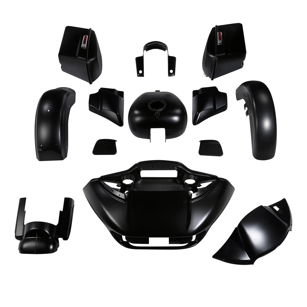 Fairings Bodywork for Harley CVO Road Glide (2015–2024) Black Denim