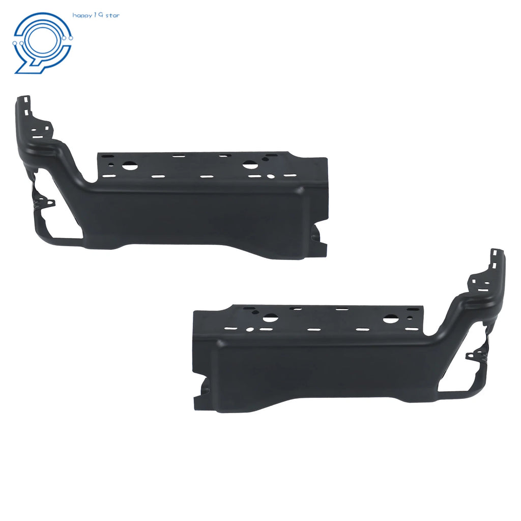 Black Rear Bumper End Caps for Ford F-250 F-350 F-450 (2023–2025)