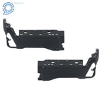Black Rear Bumper End Caps for Ford F-250 F-350 F-450 (2023–2025)