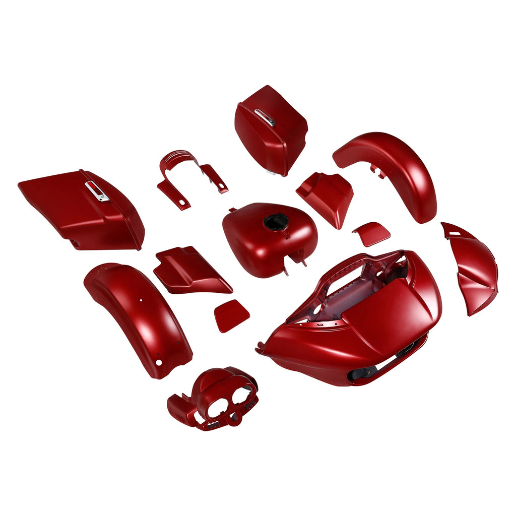 Fairing Bodywork for Harley Road Glide (2015–2024) Wicked Red Denim