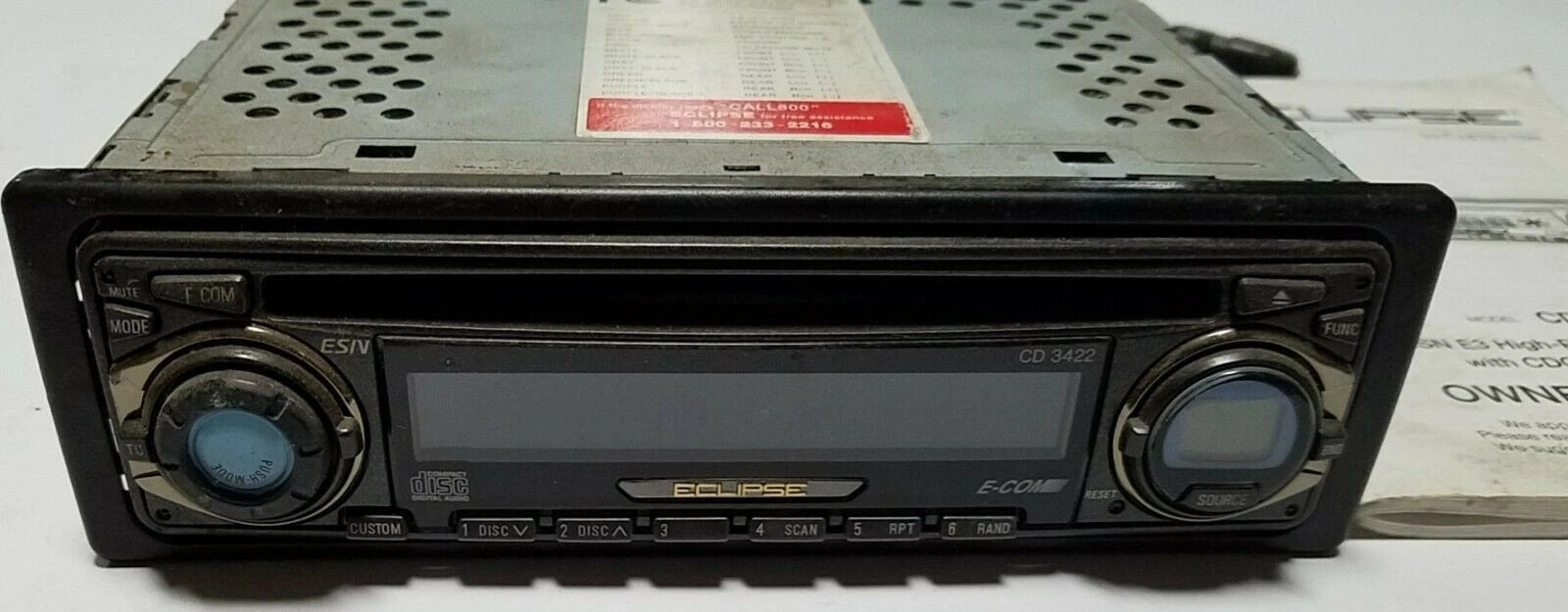 Eclipse CD-3422 CD Player for Eclipse (1995–1999)