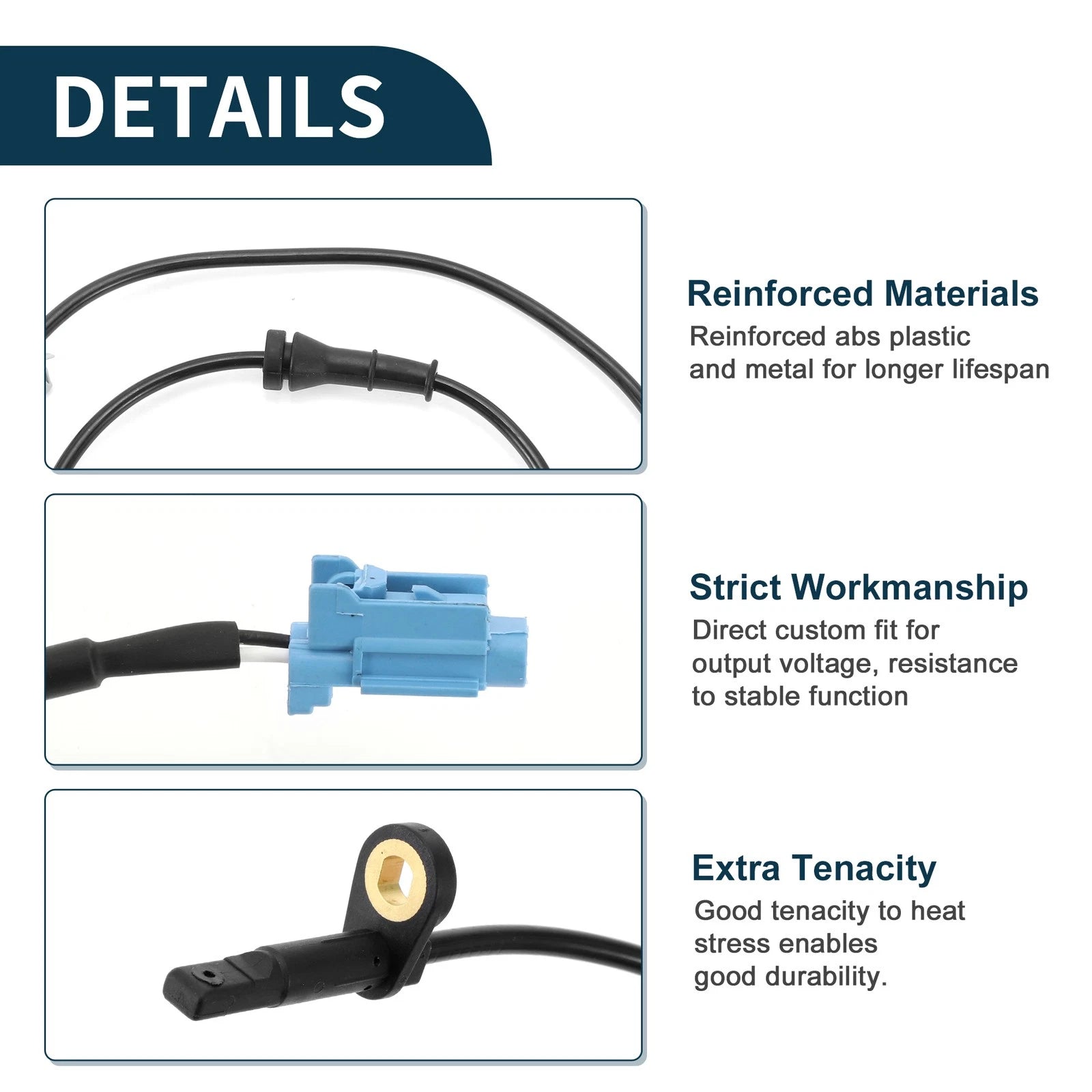 ABS Wheel Speed Sensor No. 47901-1AA0A for Nissan Murano (2003–2007) Rear Left