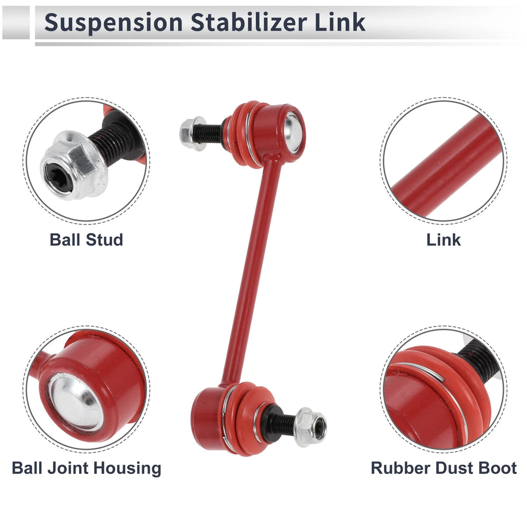 Set of 2 Front Stabilizer Bar Links for Ford Fusion (2010) No.K750415
