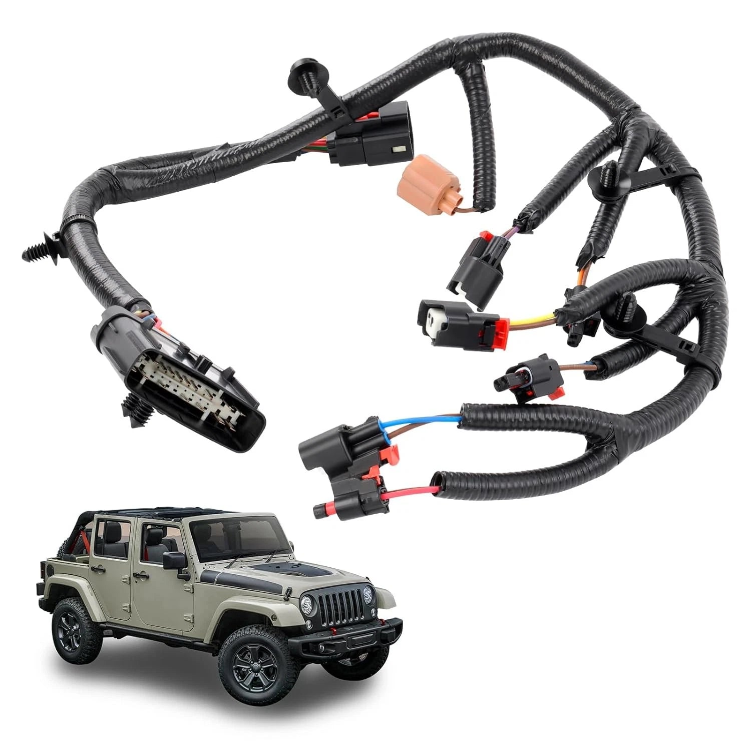 Injector Wiring Harness for Ram 1500, Jeep Wrangler (2012–2024)