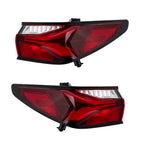 2X Tail Light Assembly for Chevrolet Blazer (2019-2022) Black LED