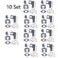 10X Carburetor Carb Kit for B & S Engine (394989, 243431, 243432)