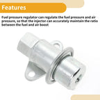 Fuel Pressure Regulator for Hyundai Elantra (1996-2000) - Metal, 1 Pc