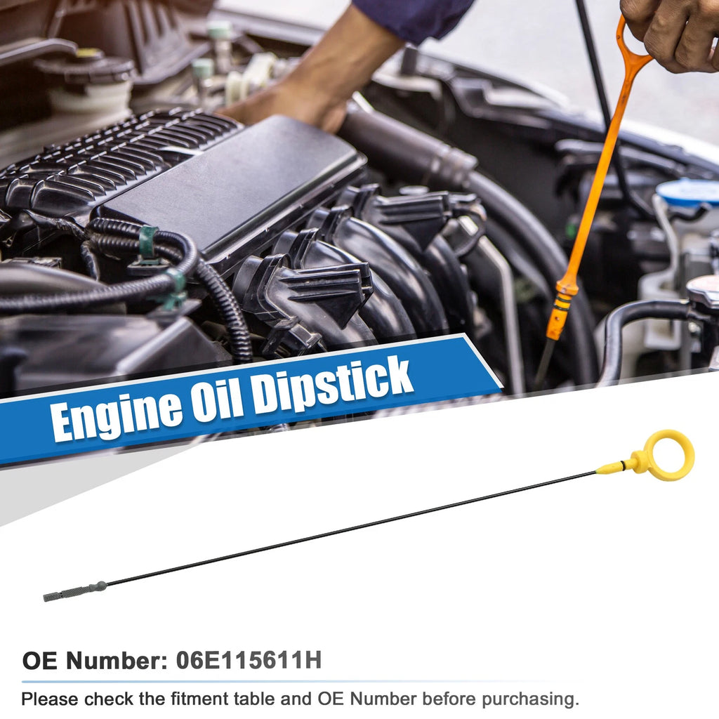 Engine Oil Fluid Level Dipstick for Audi A4 Quattro (2002–2008) 06E115611H