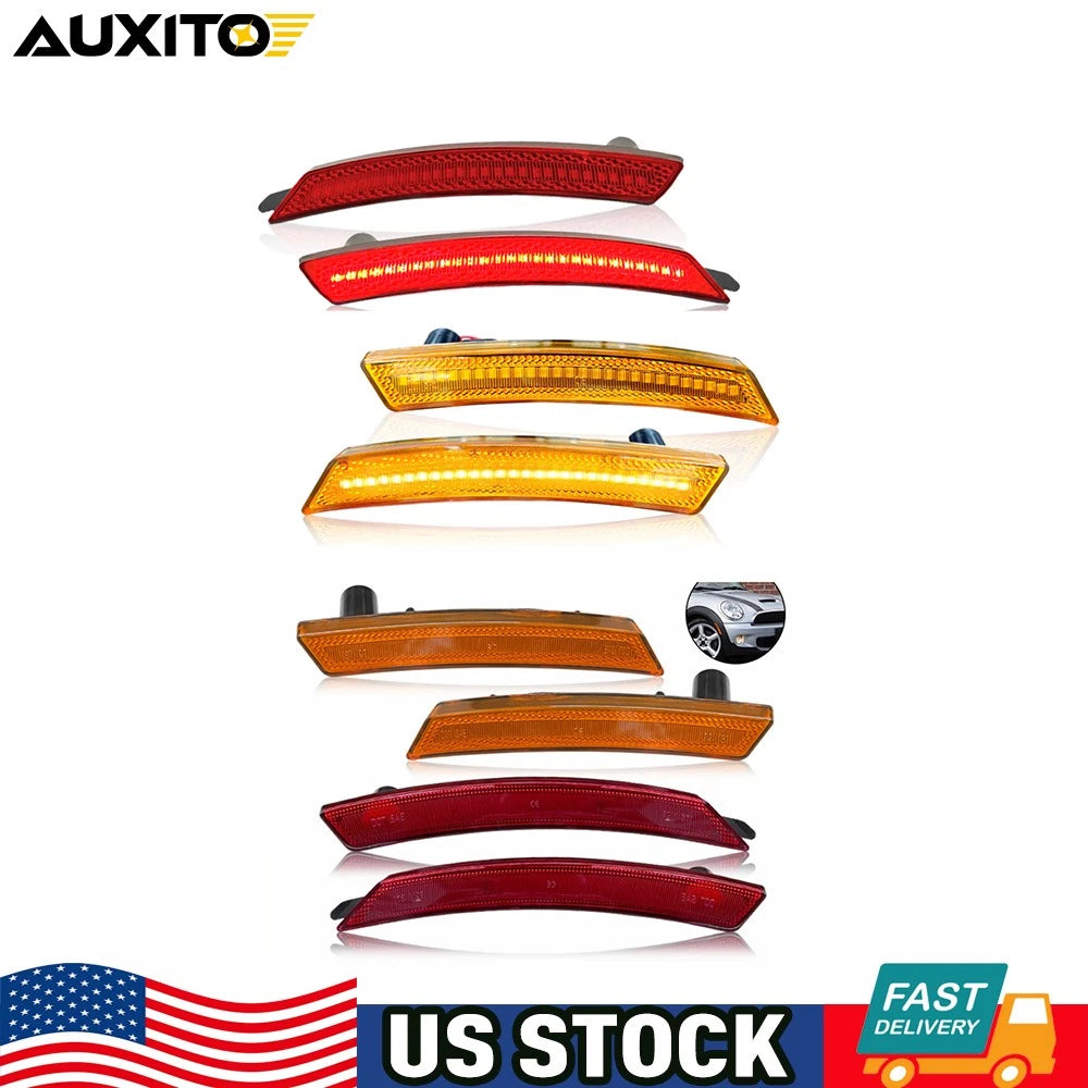 Set of 2 LED Side Marker Lights for Mini Cooper (2007–2014)
