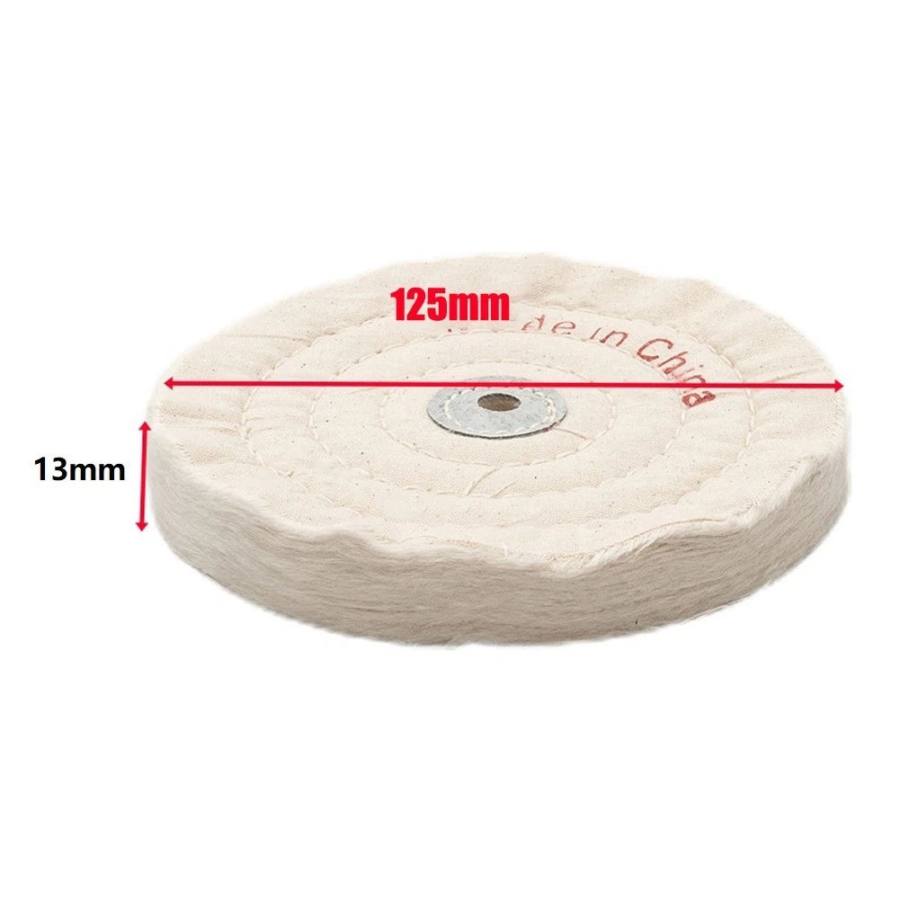 Cloth Buffing Wheel Set for Automotive Polishing Tools (Stainless Steel)