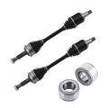 Set of 2 Front CV Axle Shafts for Toyota Tundra Sequoia (2000–2007) 4WD