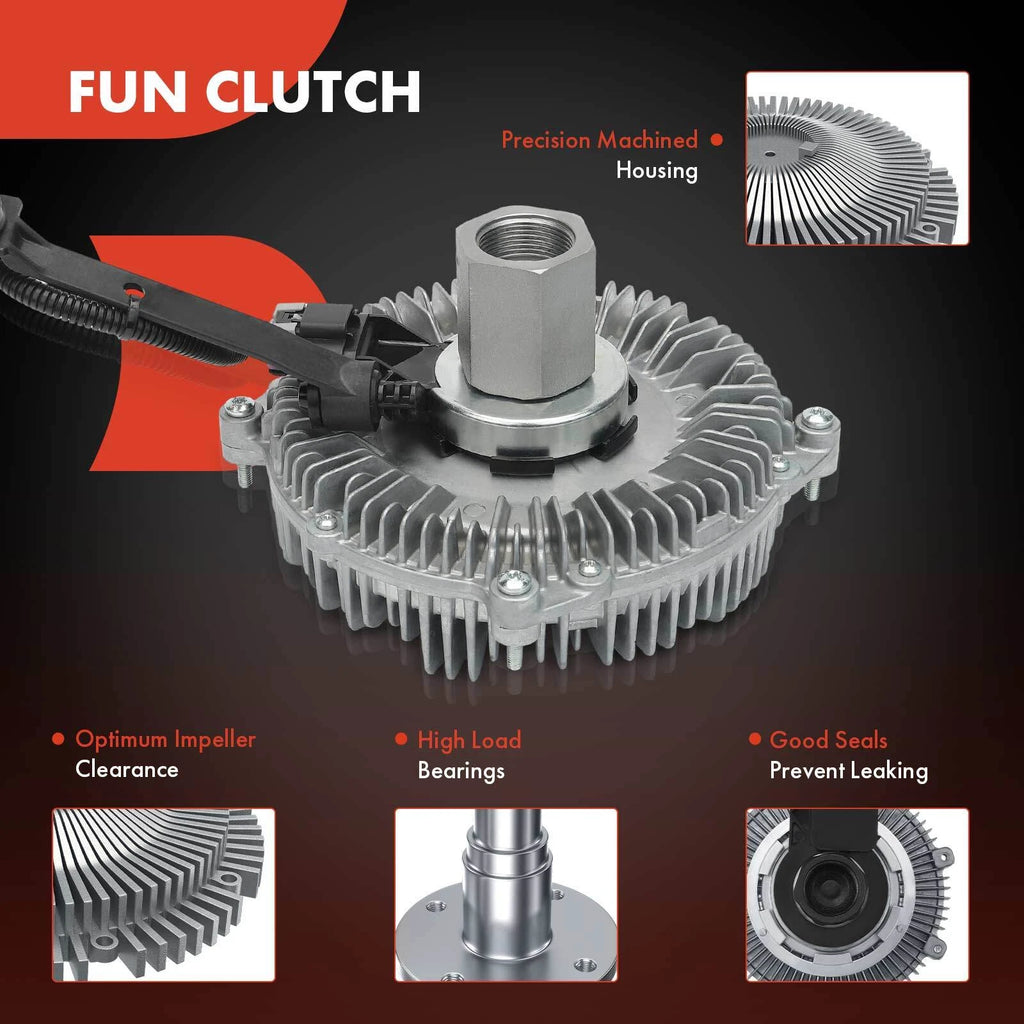 Electric Cooling Fan Clutch for Chevrolet Silverado 2500 HD (2011–2014)