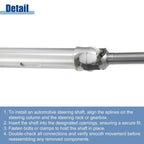 Intermediate Steering Column Shaft Coupling for Toyota FJ Cruiser (2007–2014)