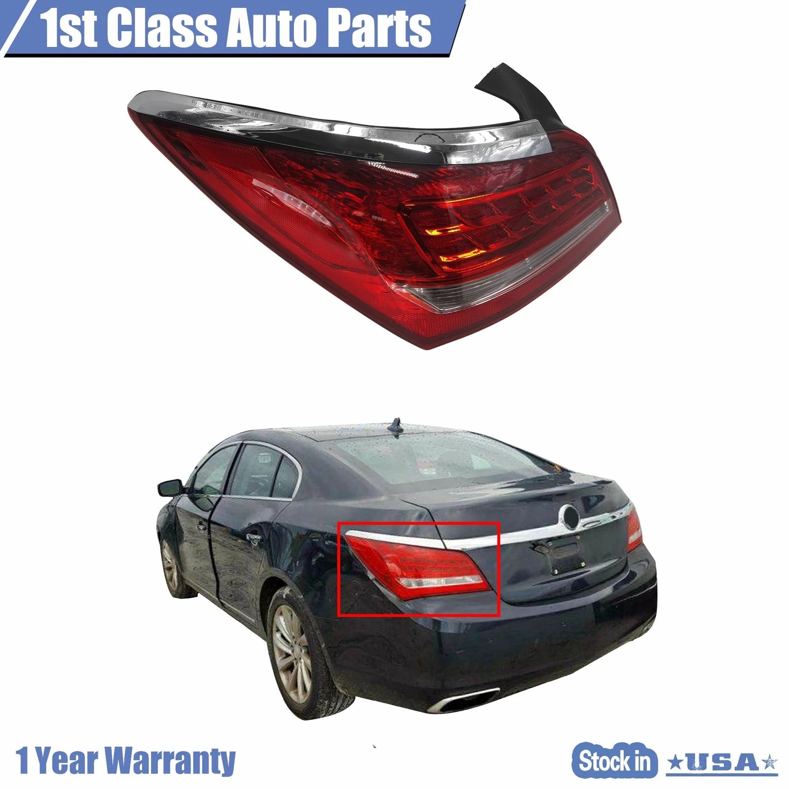 LED Tail Light Lamp for Buick LaCrosse (2014–2016)