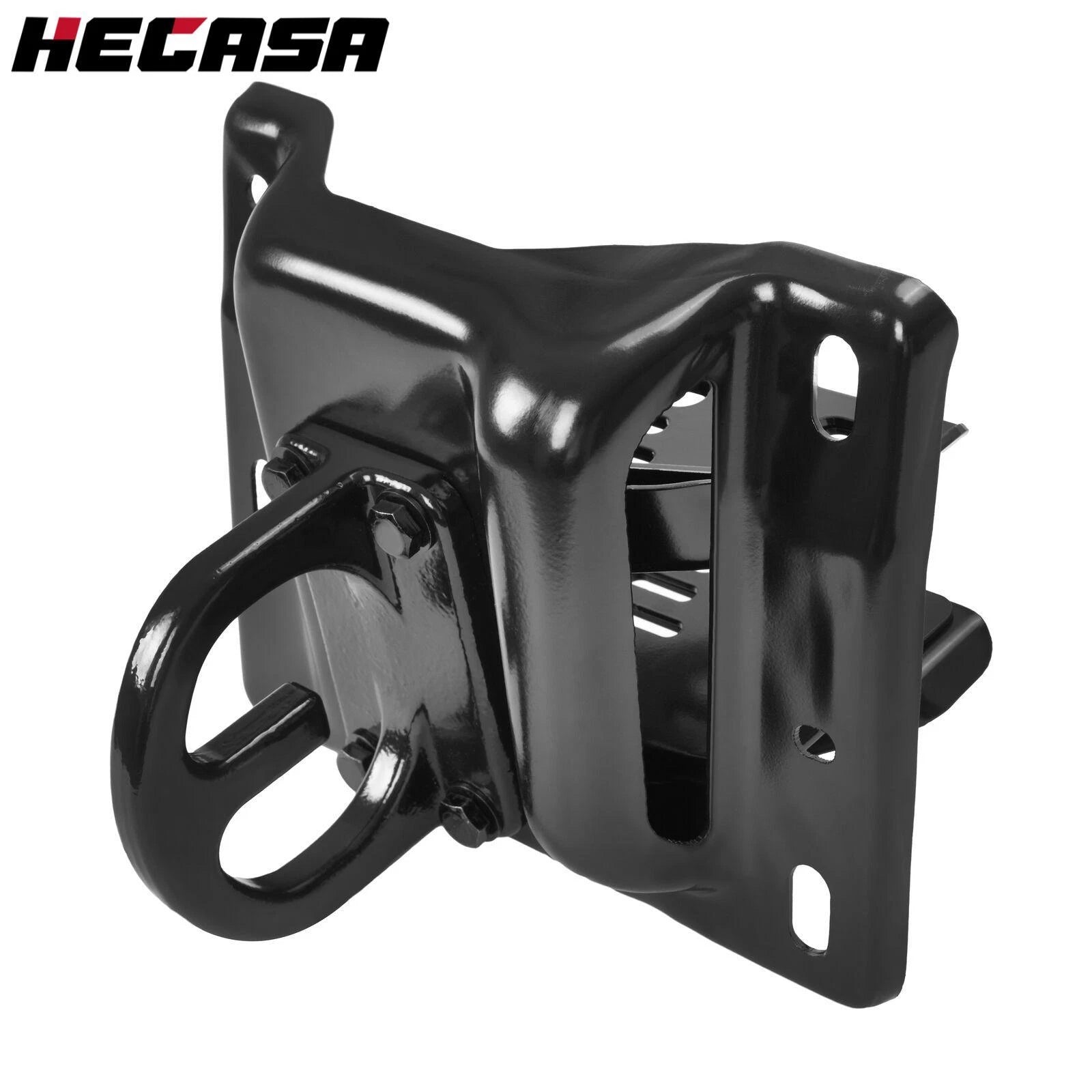 Front Left Bumper Bracket for Dodge Ram 2500/3500 (2003–2018) Black Steel