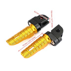 Front Footrests Foot Pegs for Yamaha FZ-07 FZ-09 FJ-09 FZ-10 XSR 700 900 FZ8 (2013–2020)
